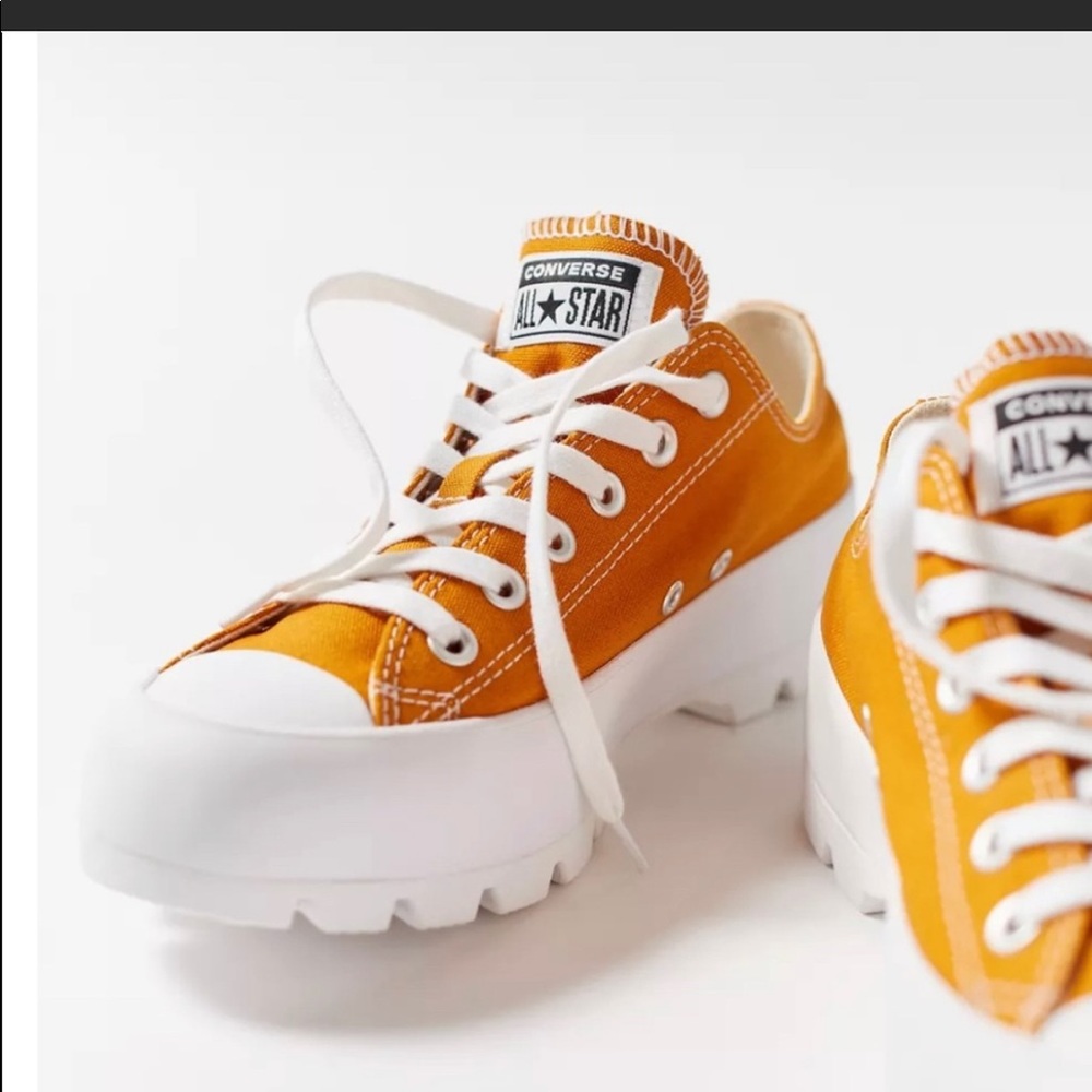 platform orange converse